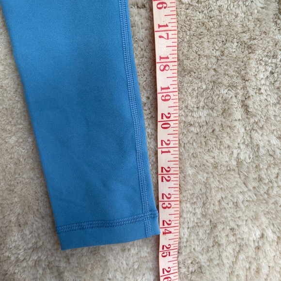 Tna Aritzia Legging Womens Size XS Blue TnAction Hi-Rise Atmosphere Ankle - Picture 5 of 9